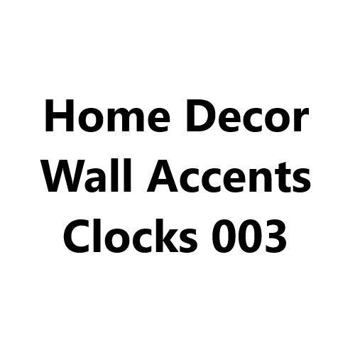 Wall Accents Clocks
