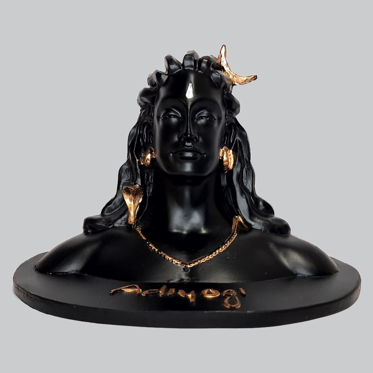 The Bombay Store Resin Adiyogi 5.5 in