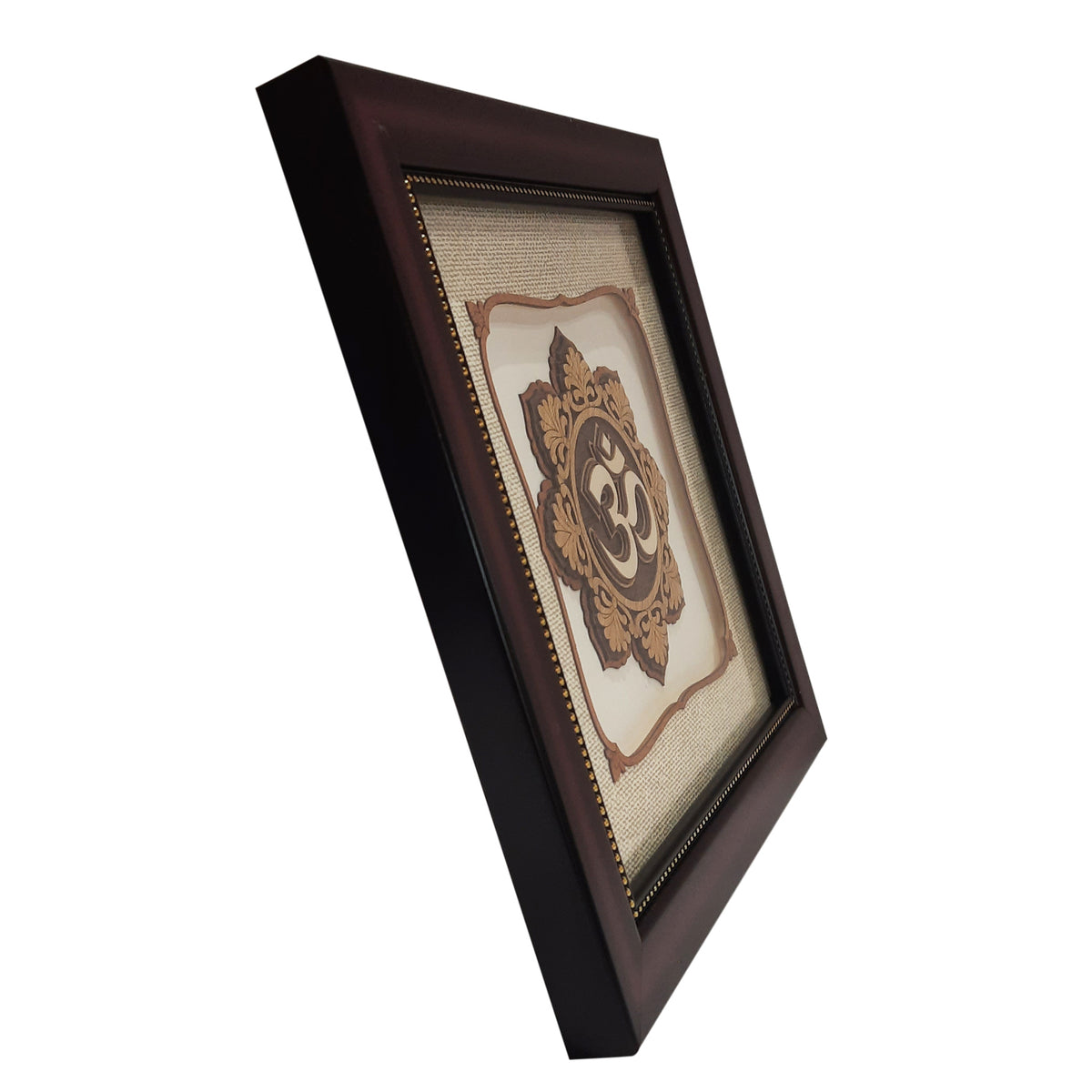 HAUS AND HUES Solid Oak 8x8 Picture Frame Matted to 4x4 - 8x8 Square  White Picture Frames, Square Picture Frame Wood, 8 x 8 Picture Frames with