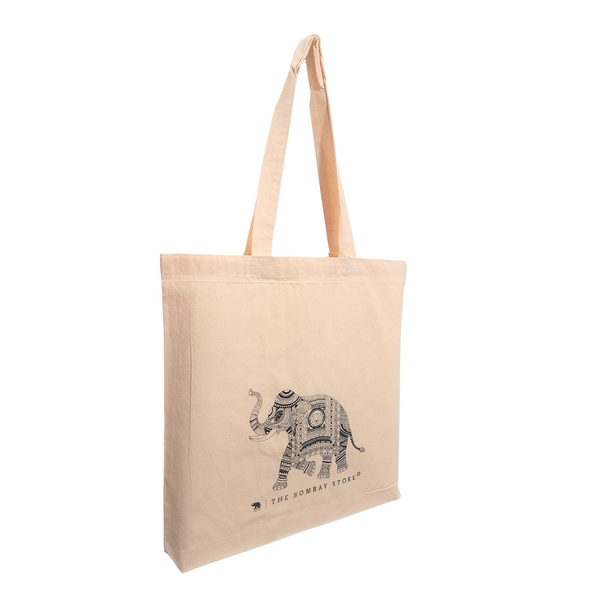 Donati Tote Bag, Elephant Print, Multicolour, Cotton - DONATI – MARKET 99