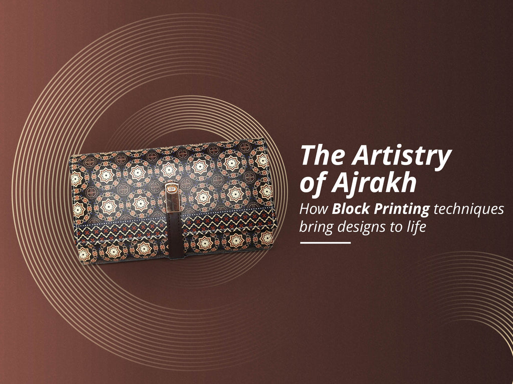 The Artistry of Ajrakh: How Block Printing Techniques Bring Designs to Life