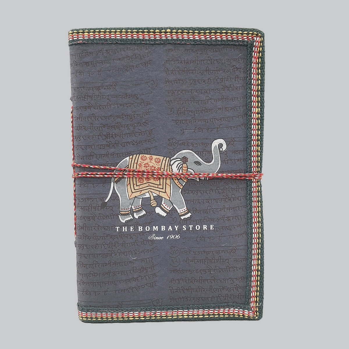 The Bombay Store Blue Elephant Molidora Diary 6.30 x 9.85 in