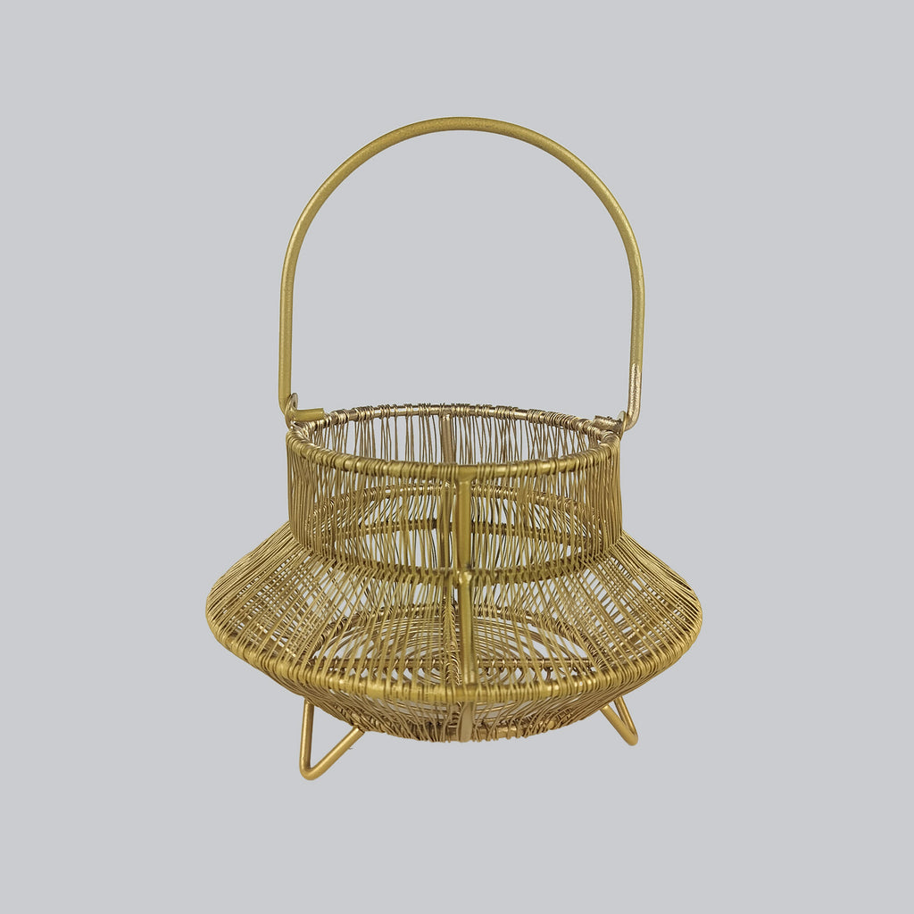 Golden Lantern with Cutwork 4.5 in