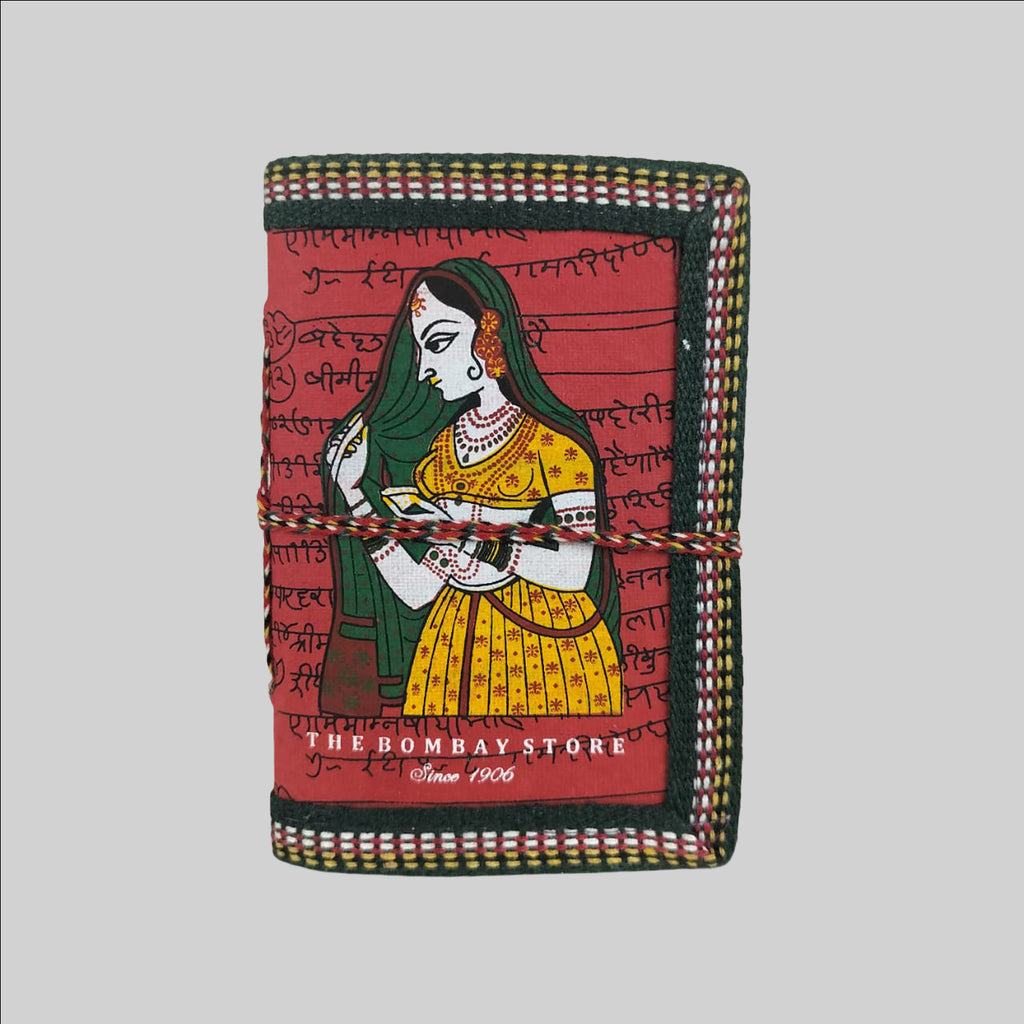 Rajasthani Lady Molidora Diary 3.5 in x 5 in