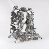 Load image into Gallery viewer, Silver Radhakrishna in Arch