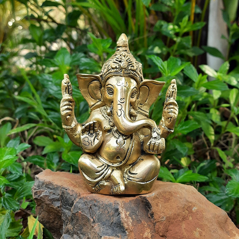 Brass Ganesha Statue at Best Price in India – The Bombay Store