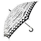 गैलरी व्यूवर में इमेज लोड करें, Mumbai White Digital Printed Umbrella (Golf)