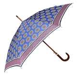 Afbeelding in Gallery-weergave laden, Ajrakh Indigo Digital Printed Umbrella (Straight)