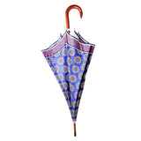 Load image into Gallery viewer, Ajrakh Indigo Digital Printed Umbrella (Straight)