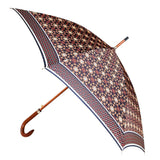 Load image into Gallery viewer, Ajrakh Brown Digital Printed Umbrella (Straight)