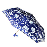 Load image into Gallery viewer, Blue Pottery Digital Printed Umbrella (3-Fold)