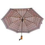 गैलरी व्यूवर में इमेज लोड करें, Ajrakh Brown Digital Printed Umbrella (3-Fold)