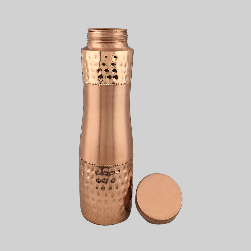 Half Hammered Copper Bottle 950ml