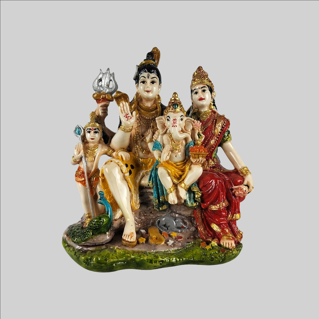 Resin Shiva Family 6 in