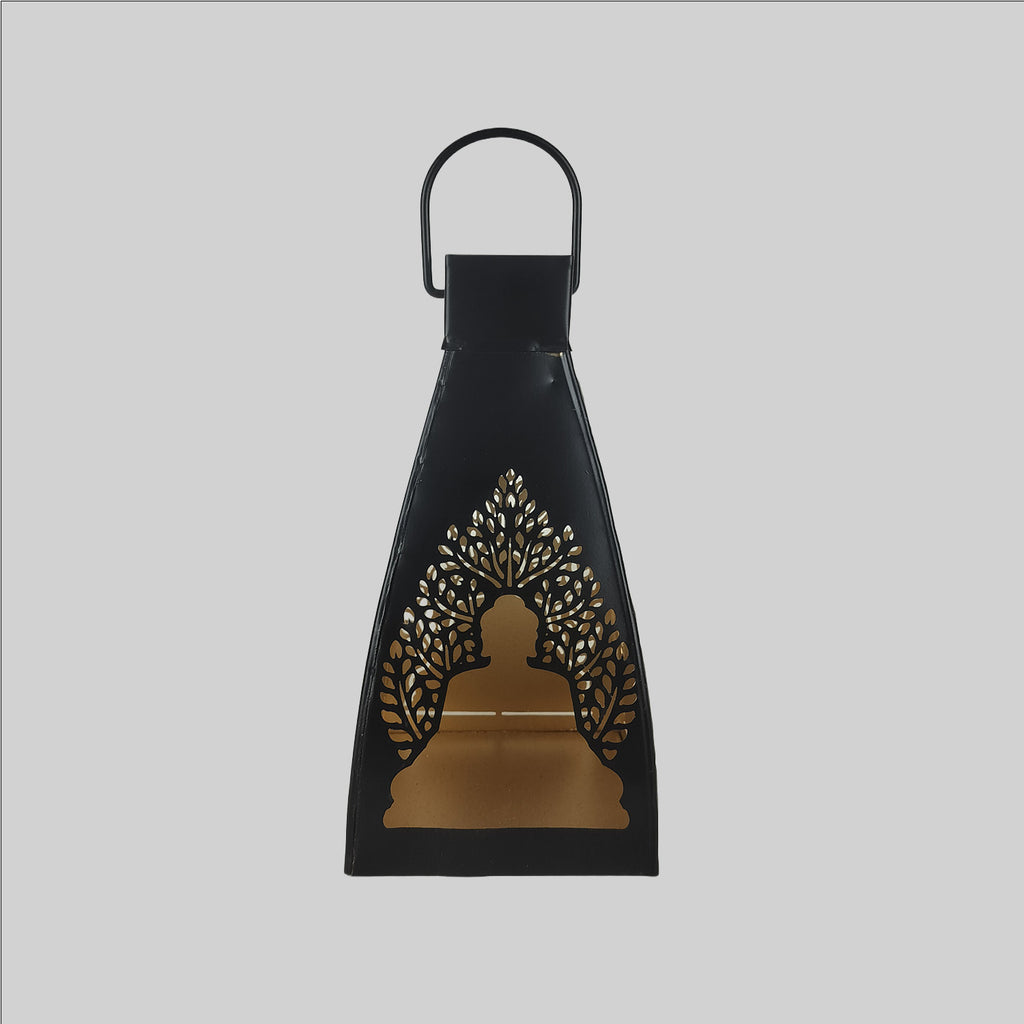 Buddha Tapering Lantern with Tree 8 in