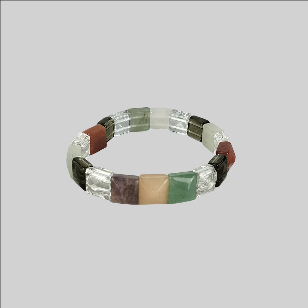 Multi Semi Precious Stone Bracelet