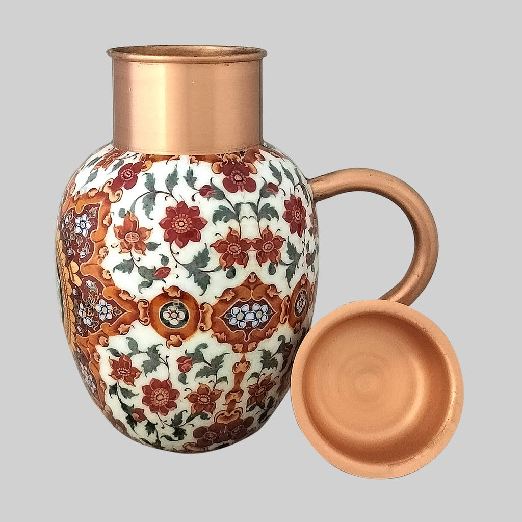 Mandala Copper Apple Pot 1000 ml