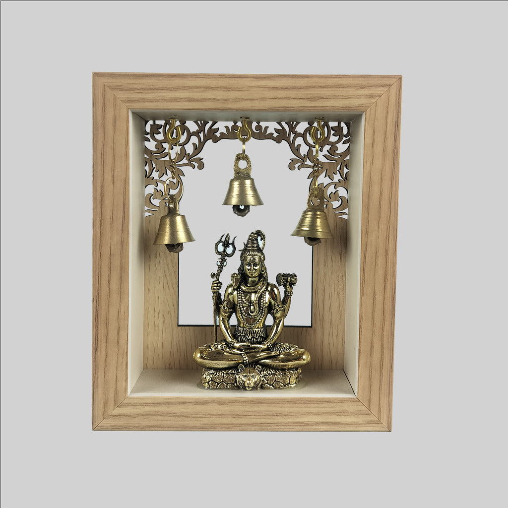 Shiva Temple Frame 6.5 in x 5.5 in