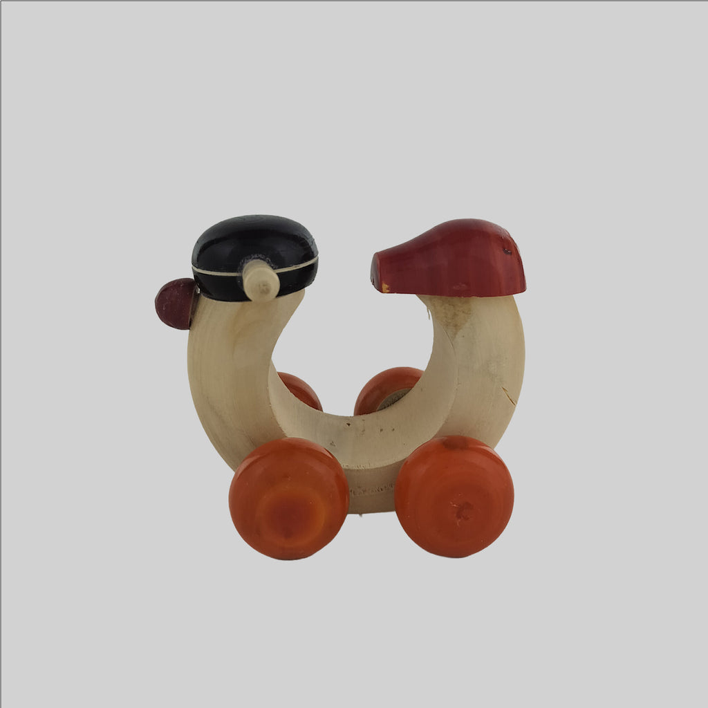 Push Scooter Wooden Toy 4 in