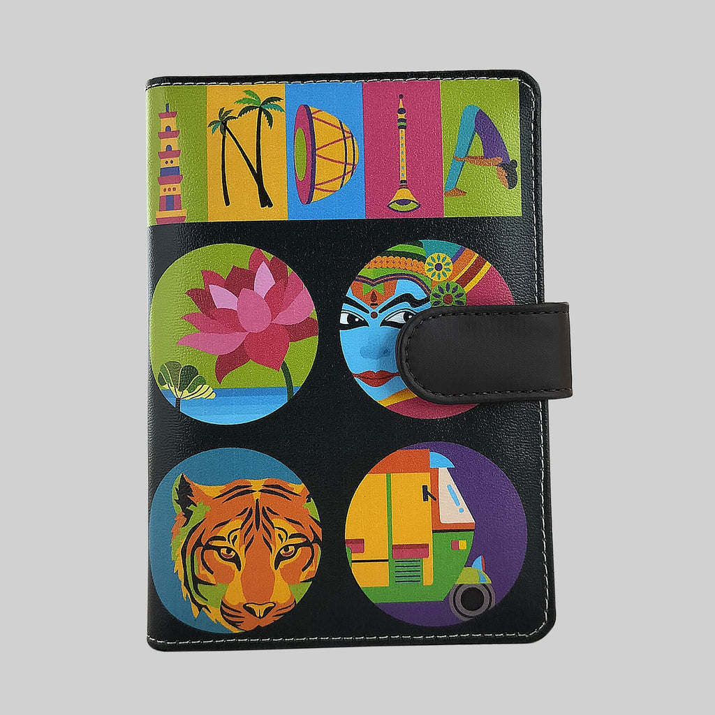 India Pop Passport Holder