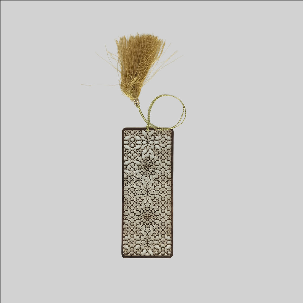 Brass Amer Mesh Bookmark
