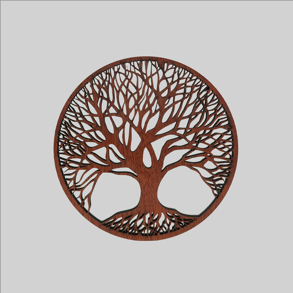 Tree of Life Laser Cut Coaster