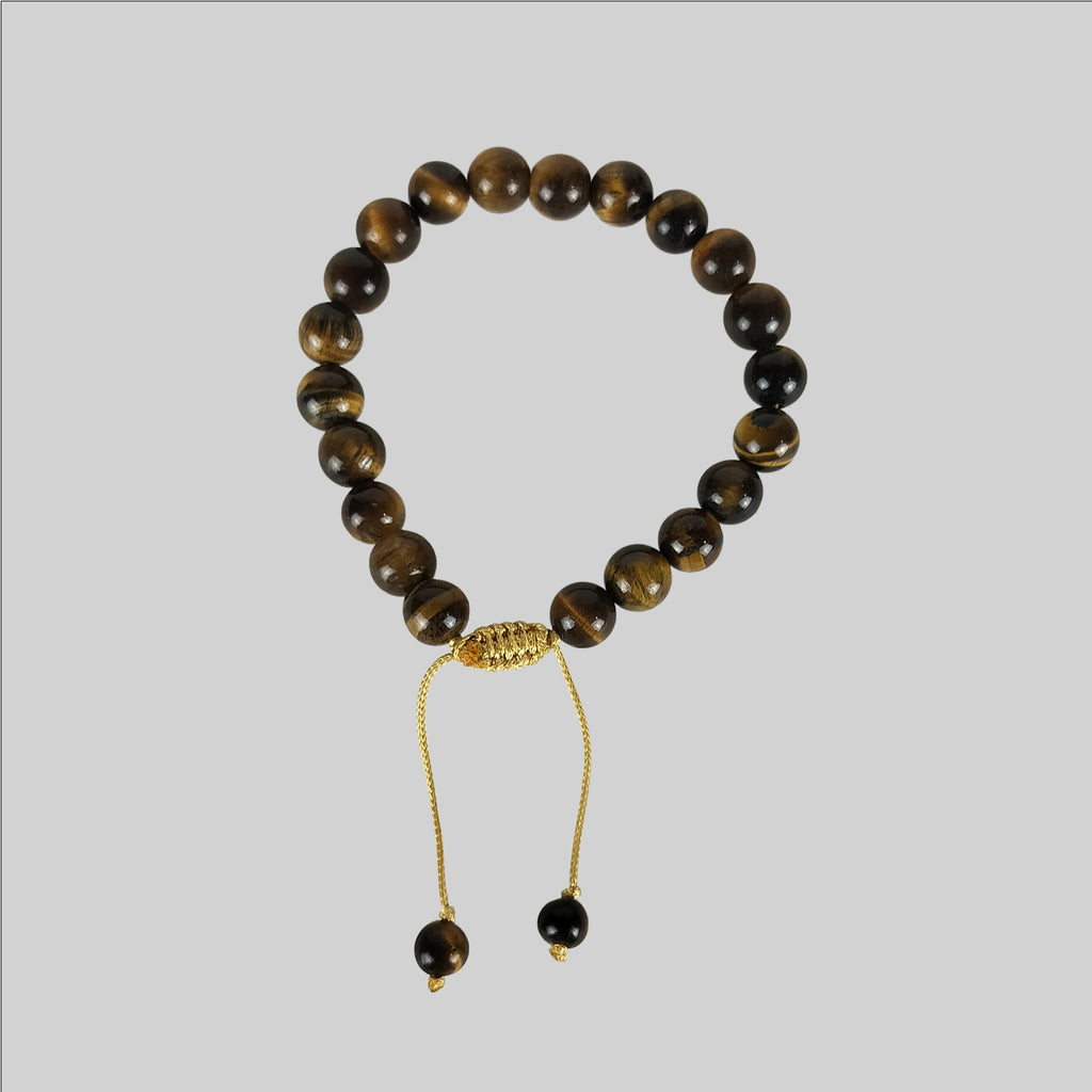 Tiger Eye Adjustable Bracelet