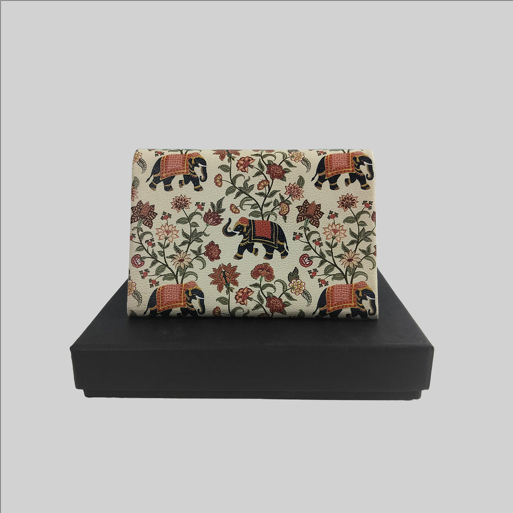 Elephant Floral Visiting Card Holder