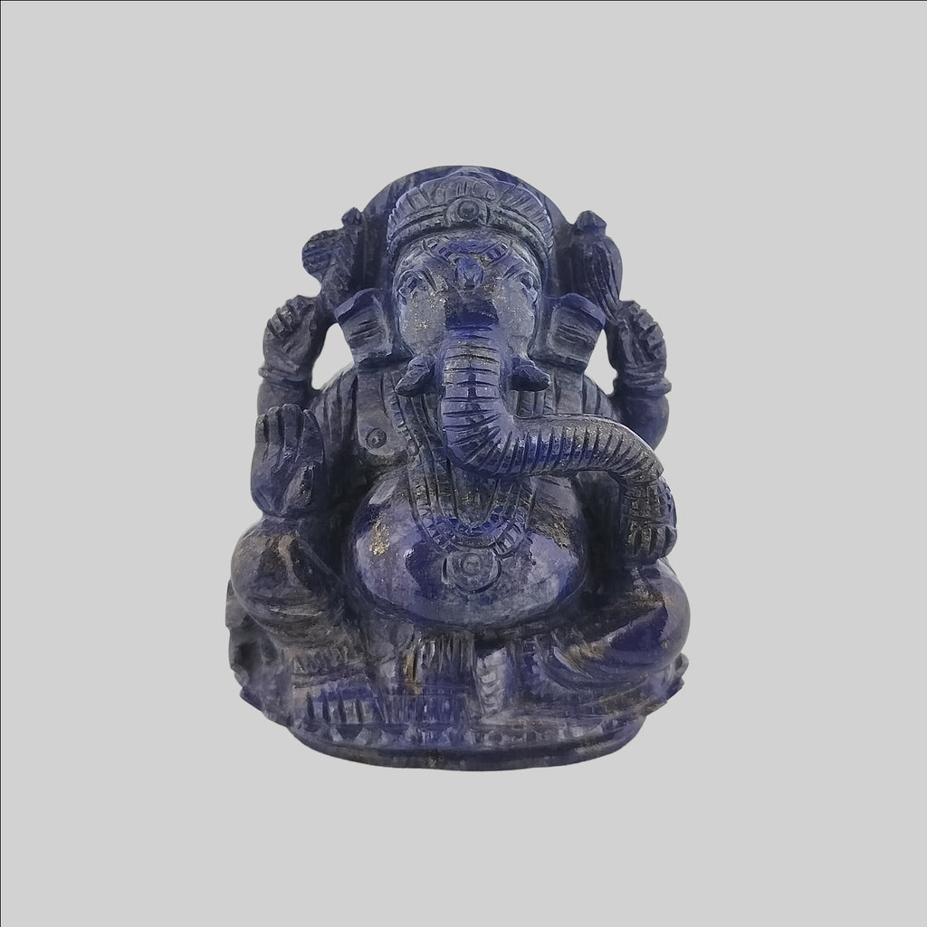 Lapis Stone Ganesha 870 gm