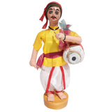 गैलरी व्यूवर में इमेज लोड करें, Doll Male Drummer Dhaki 9 in (Assorted Colours)