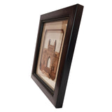Load image into Gallery viewer, Gateway of India Wooden Art Frame 8 x 8 in