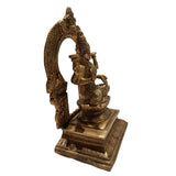Load image into Gallery viewer, Brass Sitting Laxmi