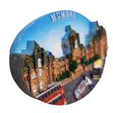 Load image into Gallery viewer, Fridge Magnet Mumbai VT Oval in Resin