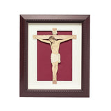Load image into Gallery viewer, Jesus Wood Art Frame 11 in x 13 in