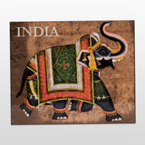 Load image into Gallery viewer, Elephant India Fridge Magnet in MDF