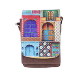 Load image into Gallery viewer, Dwaar Faux Leather Rectangle Sling Bag