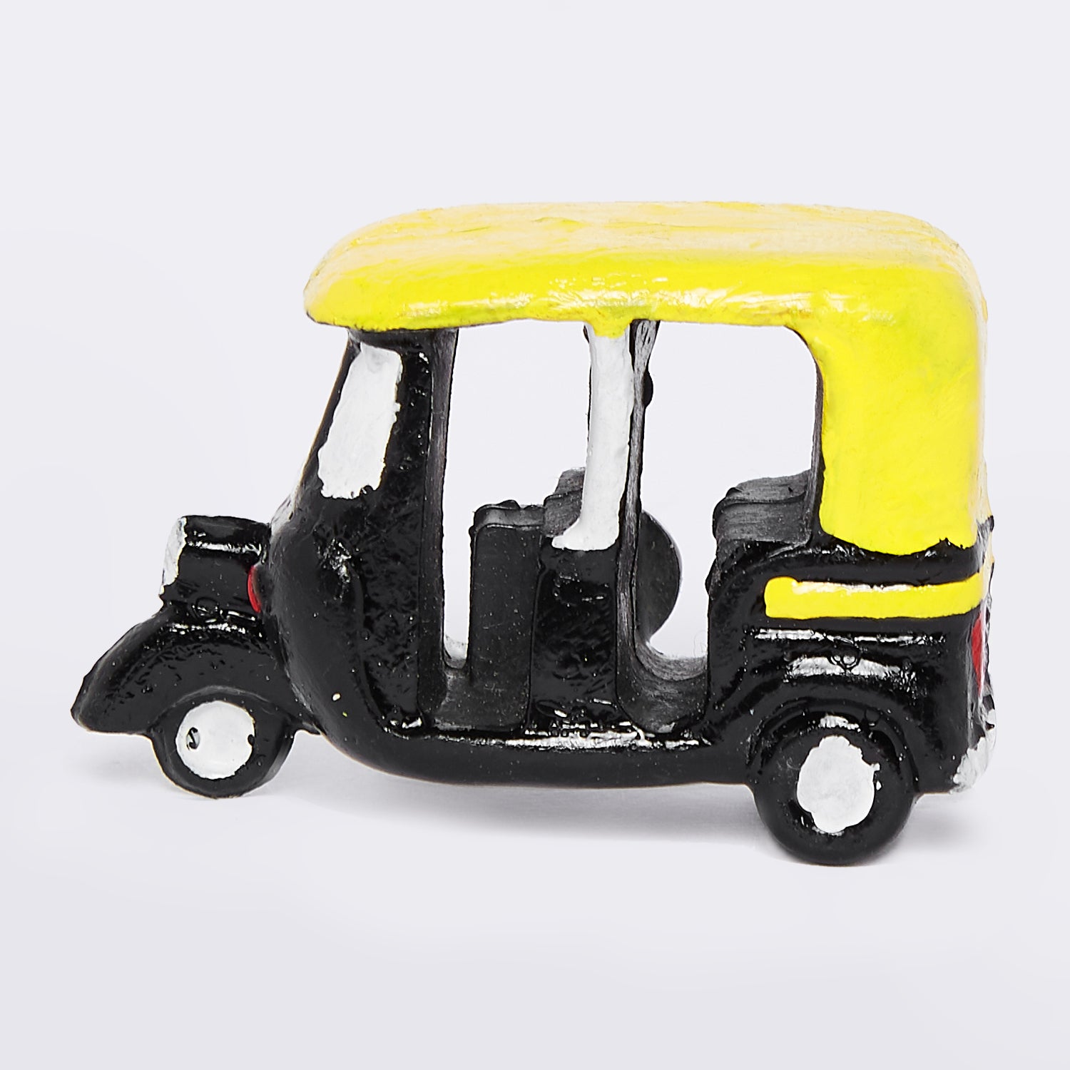 Wooden Fridge Magnet-Auto Rickshaw – Popli Brass Shop