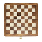 Load image into Gallery viewer, Wooden Folding Chess Set Box with Foam Tray 7 in
