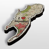 गैलरी व्यूवर में इमेज लोड करें, I Love Mumbai Fridge Magnet in MDF