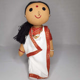 गैलरी व्यूवर में इमेज लोड करें, Kanmani Bengali Doll 10 in (Assorted Colours)