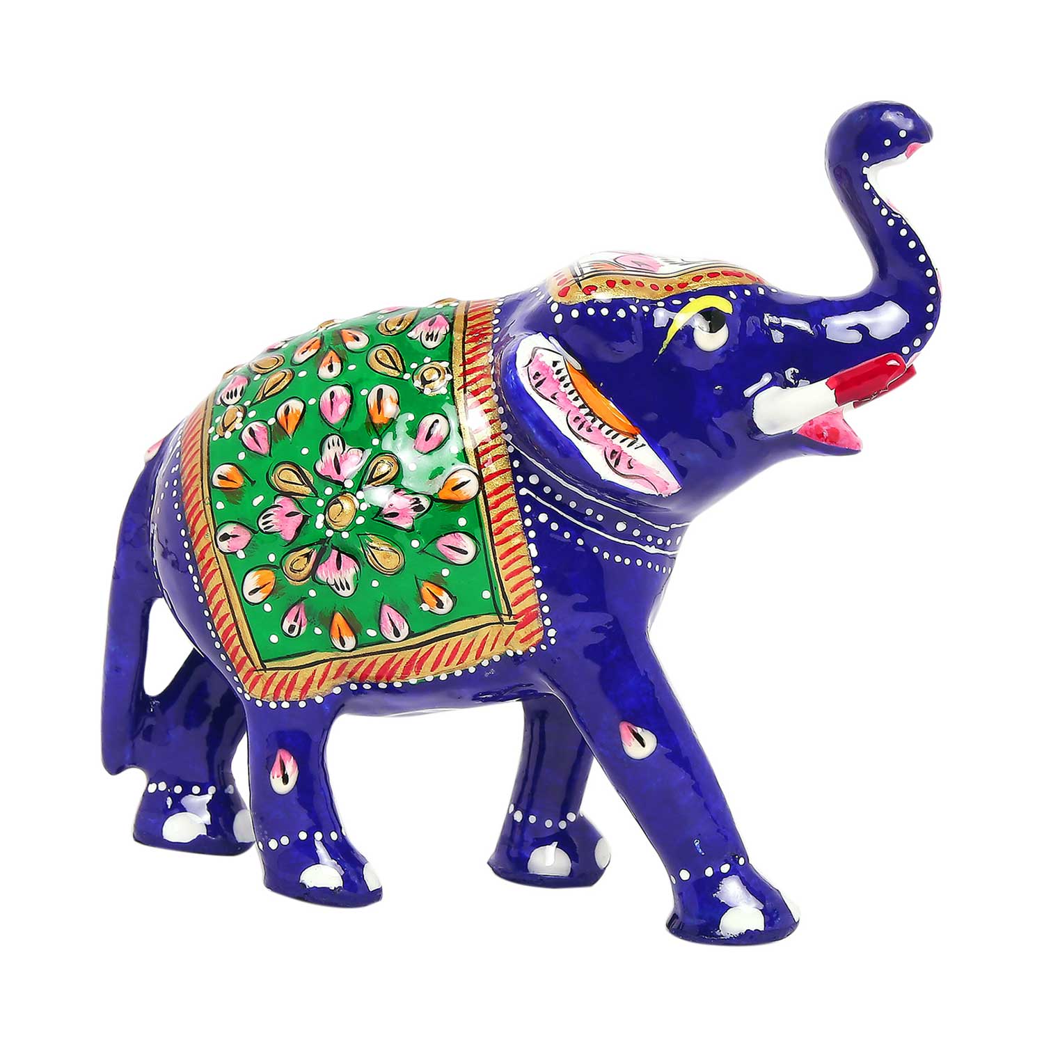 The Bombay Store Elephant Auto Taj Mahal Keychain Metal
