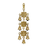Load image into Gallery viewer, Brass Om Ganesh and Laxmi Temple Bells