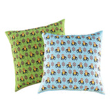 Load image into Gallery viewer, Royal Tusker Satin Cushion Covers - 16 in x 16 in - Set of 2