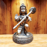 Load image into Gallery viewer, Brass Hanuman Sitting on Base 24 in