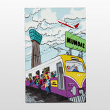 Afbeelding in Gallery-weergave laden, Amchi Mumbai Train Fridge Magnet in MDF
