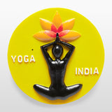 Load image into Gallery viewer, Yoga India Fridge Magnet in Resin