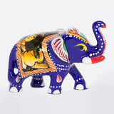 Load image into Gallery viewer, Metal Enamel Handpainted Elephant 2 in