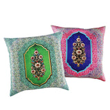 Load image into Gallery viewer, Splendid Satin Cushion Covers - 16 in x 16 in - Set of 2