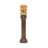 Load image into Gallery viewer, Whitewood Handcrafted 2 Tone Ashoka Pillar 10 in