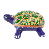 Load image into Gallery viewer, Metal Enamel Handpainted Turtle 4 in